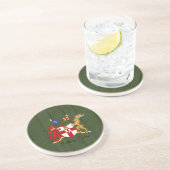 北アイルランド軍服コースター コースター (側面)