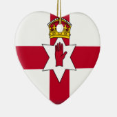 北アイルランド(アルスター)の旗 セラミックオーナメント (右)