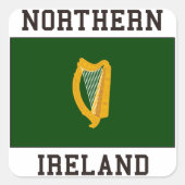 北アイルランド スクエアシール (正面)