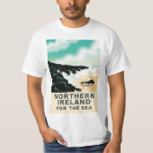 北アイルランド フォー ザ シー Tシャツ (正面)