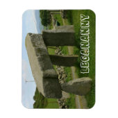 北アイルランド、メガリス、レガナニー・ドルメン マグネット (縦)