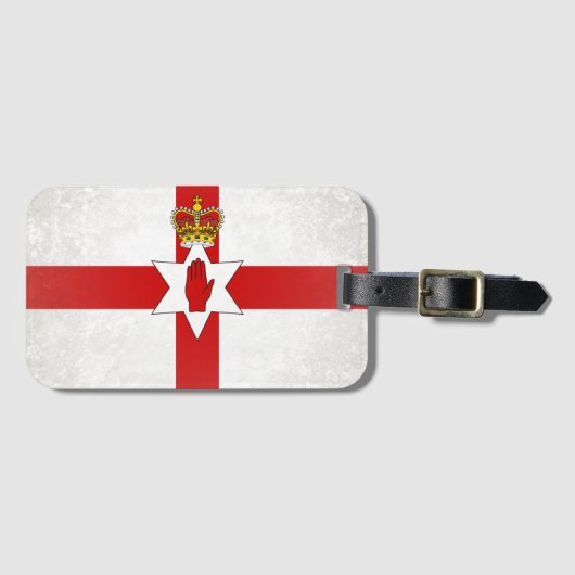 北アイルランド ラゲッジタグ (正面横)