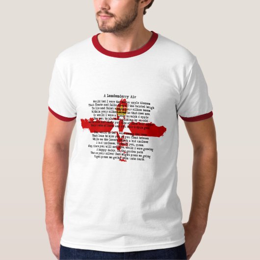 北アイルランド – ロンドン航空 Tシャツ (正面)