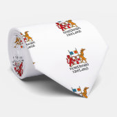 北アイルランド-旗か紋章付き外衣か紋章または記号 ネクタイ (ロール)