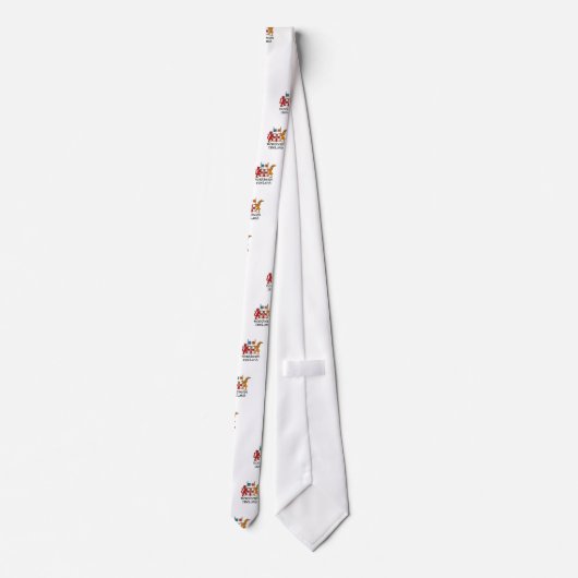 北アイルランド-旗か紋章付き外衣か紋章または記号 ネクタイ (裏面)