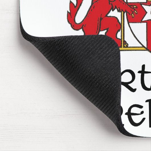 北アイルランド-旗か紋章付き外衣か紋章または記号 マウスパッド (コーナー)