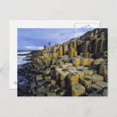 北アイルランド、郡アントリム、ジャイアント ポストカード (正面/裏面)