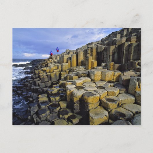 北アイルランド、郡アントリム、ジャイアント ポストカード (正面)
