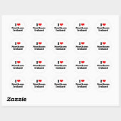 北アイルランドTシャツが大好き ラウンドシール (シート)