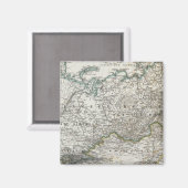 北アジアと中央アジア マグネット (正面/裏面)