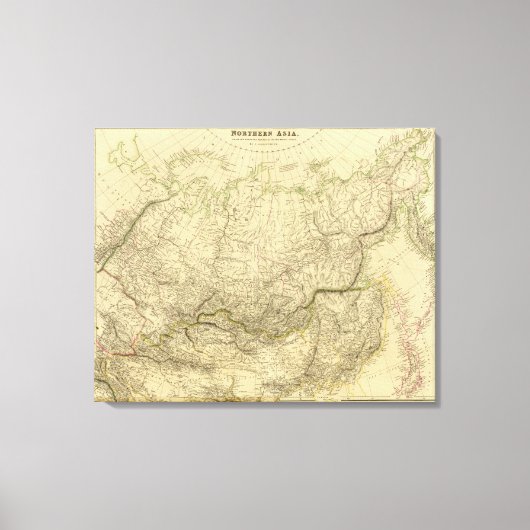 北アジア キャンバスプリント (正面)
