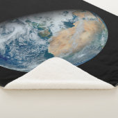 北アフリカと南西ヨーロッパを示す地球 シェルパブランケット (3/4)