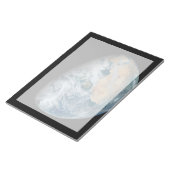 北アフリカと南西ヨーロッパを示す地球 ノートパッド (アングル)