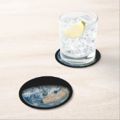 北アフリカと南西ヨーロッパを示す地球 ラウンドペーパーコースター (インサイチュ)