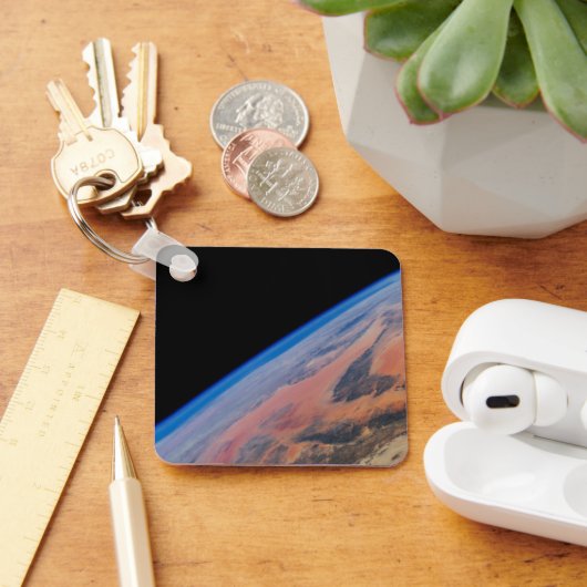 北アフリカと広大なリビア砂漠。 キーホルダー (デスク)