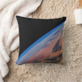 北アフリカと広大なリビア砂漠。 クッション (ブランケット)