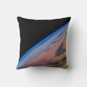 北アフリカと広大なリビア砂漠。 クッション (裏面)