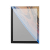 北アフリカと広大なリビア砂漠。 ノートパッド (回転)