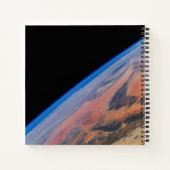 北アフリカと広大なリビア砂漠。 ノートブック (裏面)