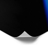 北アフリカと広大なリビア砂漠。 ポスター (角)