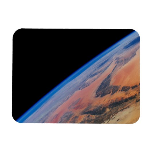 北アフリカと広大なリビア砂漠。 マグネット (横)