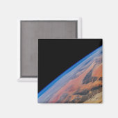 北アフリカと広大なリビア砂漠。 マグネット (正面/裏面)