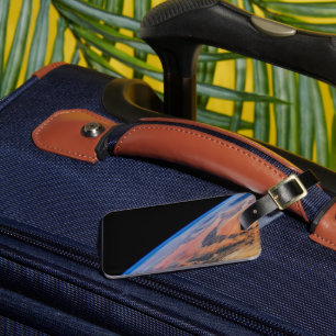 北アフリカと広大なリビア砂漠。 ラゲッジタグ