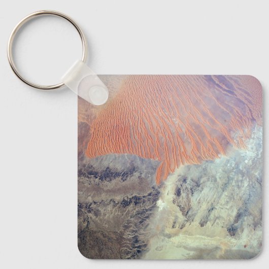 北アフリカのアルジェリアのサハラ砂漠。 キーホルダー (正面)