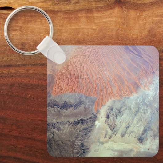 北アフリカのアルジェリアのサハラ砂漠。 キーホルダー (正面)