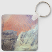 北アフリカのアルジェリアのサハラ砂漠。 キーホルダー (裏面)