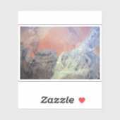 北アフリカのアルジェリアのサハラ砂漠。 シール (シート)