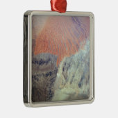 北アフリカのアルジェリアのサハラ砂漠。 メタルオーナメント (右)