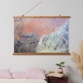 北アフリカのアルジェリアのサハラ砂漠。 吊り下げ型タペストリー (寝室)