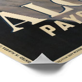 北アフリカヴィンテージ ポスター (角)