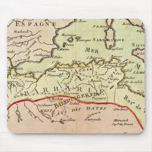 北アフリカ2 マウスパッド (正面)