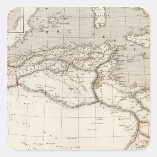 北アフリカ スクエアシール (正面)