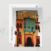 北アフリカ,チュニジア,戸口 ポストカード (正面/裏面)