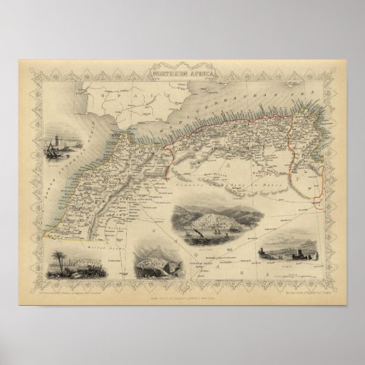 北アフリカ ポスター (正面)