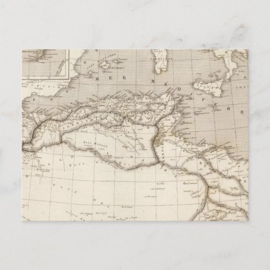 北アフリカ ポストカード (正面)