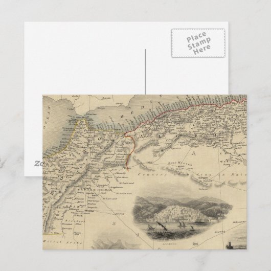 北アフリカ ポストカード (正面/裏面)