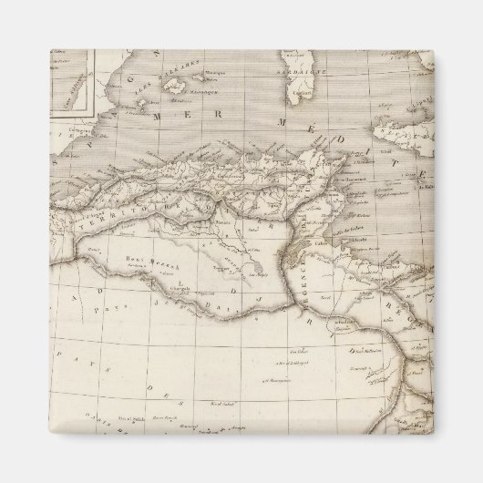 北アフリカ マグネット (正面)