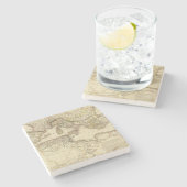 北アフリカ、地中海 ストーンコースター (横)