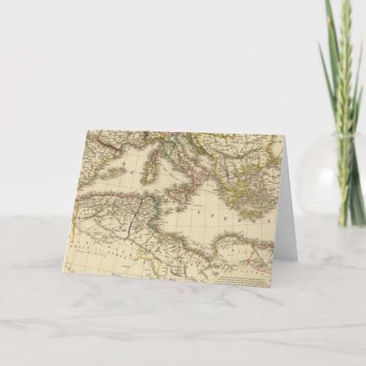 北アフリカ、海地中海の域 シーズンカード (正面)