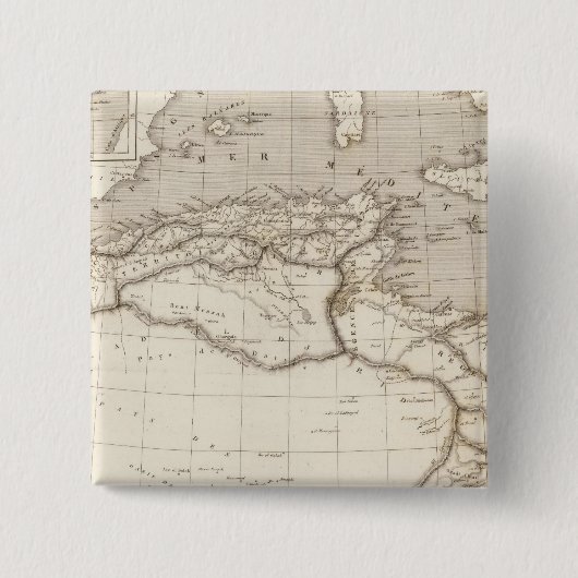 北アフリカ 缶バッジ (正面)