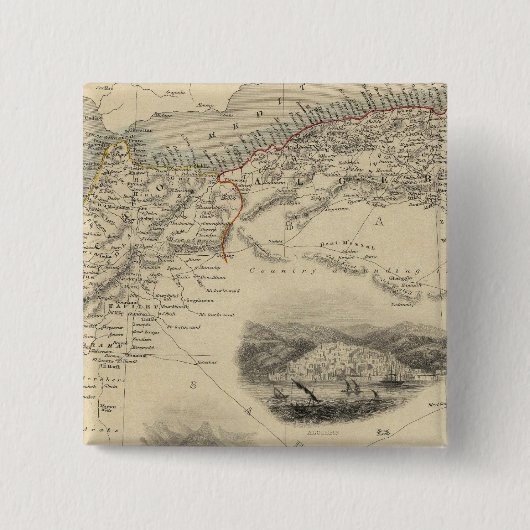 北アフリカ 缶バッジ (正面)