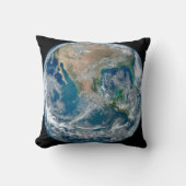 北アメリカとメキシコを示す完全な地球。 クッション (正面)