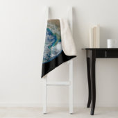 北アメリカとメキシコを示す完全な地球。 シェルパブランケット (インサイチュ)