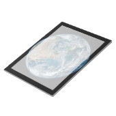 北アメリカとメキシコを示す完全な地球。 ノートパッド (アングル)