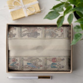 北アメリカと南アメリカの初期歴史地図 薄葉紙 (ギフト)