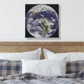 北アメリカと南アメリカを示す全地球4 キャンバスプリント (インサイチュ (寝室))